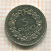 5 франков. Франция 1933г