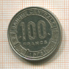100 франков. Камерун 1972г