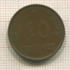 10 сантимов. Люксембург 1930г