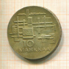 10 марок. Финляндия 1968г
