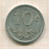 Нотгельд. 10 сантимов. Франция