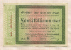 5000000 марок. Германия 1923г