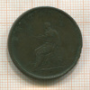 1/2 пенни. Великобритания 1806г