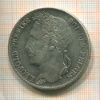 5 франков. Бельгия 1849г