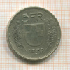 5 франков. Швейцария 1932г