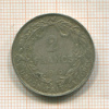 2 франка. Бельгия 1910г