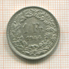 1 франк. Швейцария 1944г