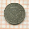 3 пенса. Южная Африка 1945г