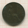 1 пенни. Великобритания 1901г