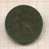 1/2 пенни. Великобритания 1902г