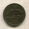 1/2 пенни. Ирландия 1942г