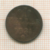 1 геллер. Франкфурт 1821г