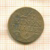 1/24 талера. Прусия 1783г
