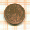 1 крейцер. Венгрия 1868г