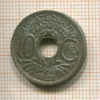 10 сантимов. Франция 1922г
