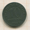 10 пфеннигов. Германия 1921г