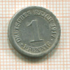 1 пфенниг. Германия 1917г