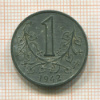 1 крона. Богемия и Моравия 1942г
