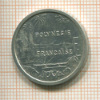 1 франк. Французская Полинезия 1983г
