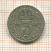 3 пенса. Великобритания 1922г
