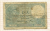 10 франков. Франция 1940г