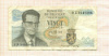 20 франков. Бельгия 1964г