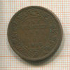 1/4 анны. Индия 1905г