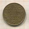 1/4 анны. Индия 1919г