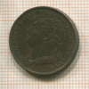 1 фартинг. Великобритания. Георг IIII 1821г