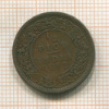 1/2 пайса. Индия 1862г