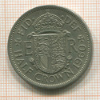 1/2 кроны. Великобритания 1960г