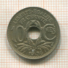 10 сантимов. Франция 1936г