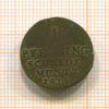 1 пфенниг. Брауншвейг-Каленберг 1814г