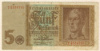 5 марок. Германия 1942г