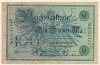 100 марок. Германия 1908г