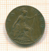 1 фартинг. Великобритания 1917г
