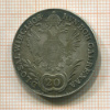 20 крейцеров. Австрия 1808г