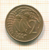 2 цента. Новая Зеландия 1971г