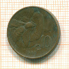 10 сантимов. Италия 1923г