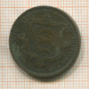 1/26 шиллинга. Джерси 1870г
