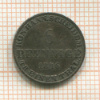 6 пфеннигов. Ганновер 1846г