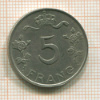 5 франков. Люксембург 1949г