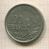 100 франков. Франция 1955г