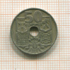 50 сантимов. Испания 1949г