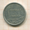 1 франк. Французская Полинезия 1983г
