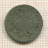 1 флорин. Австрия 1857г