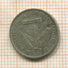 3 пенса. Южная Африка 1945г