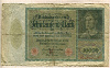 10000 марок. Германия 1922г
