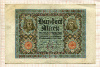 100 марок. Германия 1920г