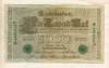 1000 марок. Германия 1910г